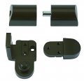 Rockwell Security Left Hand Offset Pivot In Bronze Finish 