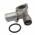 Secosautoparts 1pcs Aluminum Water Hose Coolant Replace 06b121132e Fit For Audi A4 Quattro 2002 2003 2004 2005 2006