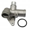 Secosautoparts 1pcs Aluminum Water Hose Coolant Replace 06b121132e Fit For Audi A4 Quattro 2002 2003 2004 2005 2006