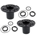 Flynsu 2pcs Locking Hubs 27 Spline Axles Replacement For Ford Ranger Explorer Mazda Pickup Navajo 29071 