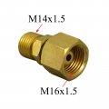 Riverweld Tig Welding Torch Fitting Connector Adapter M14x1 5 To M16x1