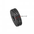Uxcell Flat Knurled Nut M4 X 14mm 4mm Thumb Nuts Lock Adjusting Aluminum Alloy Black 5pcs