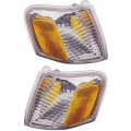 2001 2002 2003 Ford Explorer Park Signal Light Assembly Pair Driver And Passenger Side Replaces Fo2520164 Fo2521164 