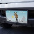Graphics More Goat On Mountain Top Novelty Metal Vanity Tag License Plate