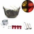 Hongk- Led Tail Brake Light Turn Signals Compatible With 2004-2009 Fz6 Fazer 600 Smoke B01bn0mmxi
