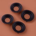 4pcs Carburetor Carb Slide Membrane Diaphragm Compatible For Yamaha Xj650 1980 Xj750 1981-1983