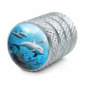Coral Reef Dolphin And Shipwreck Valve Stem Caps For Tire Rim Wheel Aluminum
