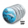 Coral Reef Dolphin And Shipwreck Valve Stem Caps For Tire Rim Wheel Aluminum