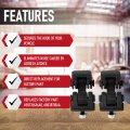 Hood Latches Set Of 2 Replaces 55176636ad 68038118aa 42422 Fits 1997 1998 1999 2000 2001 2002 2003 2004 2005 2006 Jeep Wrangler