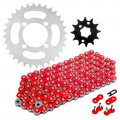 For Drive Chain Sprockets Kit Fits Yamaha Breeze 125 Yfa1 1989 1990 1991 1992-2004 Mod-ztf1-7143