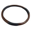 Roadpro Rpsw-3003 18 Inch Black Wood Grain Comfort Grip Steering Wheel Cover 