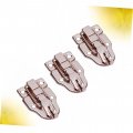 Artibetter 3pcs Box Clasps For Bags Tool Lock Waterproof Trunk Drawers Latches Crossbody Bag Buckles Iron Toolbox Buckle