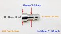 Autobahn88 Aluminum Barb Weld Bung Fitting Push-on Hose End Od 12mm 0 5 For An8