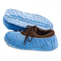 Aes Industries Bag-o-booties Disposable Non-slip Shoe Covers 100 Pack- Fits Up To Size 11 Pack 