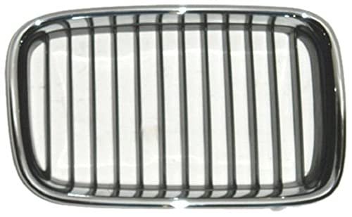 Passenger Side Grille Assembly Bm1200114 For Bmw 318 325 M3 3 Series E36 1992 To 1996 Black