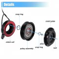Uxcell 1 Set Ac Compressor Clutch A C Pulley Coil Replace For Honda Accord 2013-2017 2 4l