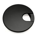 Cosmas 50203fb Flat Black 2-1 2 Two Piece Zinc Metal Desk Grommet 3 Overall Diameter 