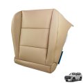 Driver Side Bottom Leather Seat Cover Tan Replacement For 1998 To 2007 Land Cruiser Front Left Vehicle Specific Fitment 