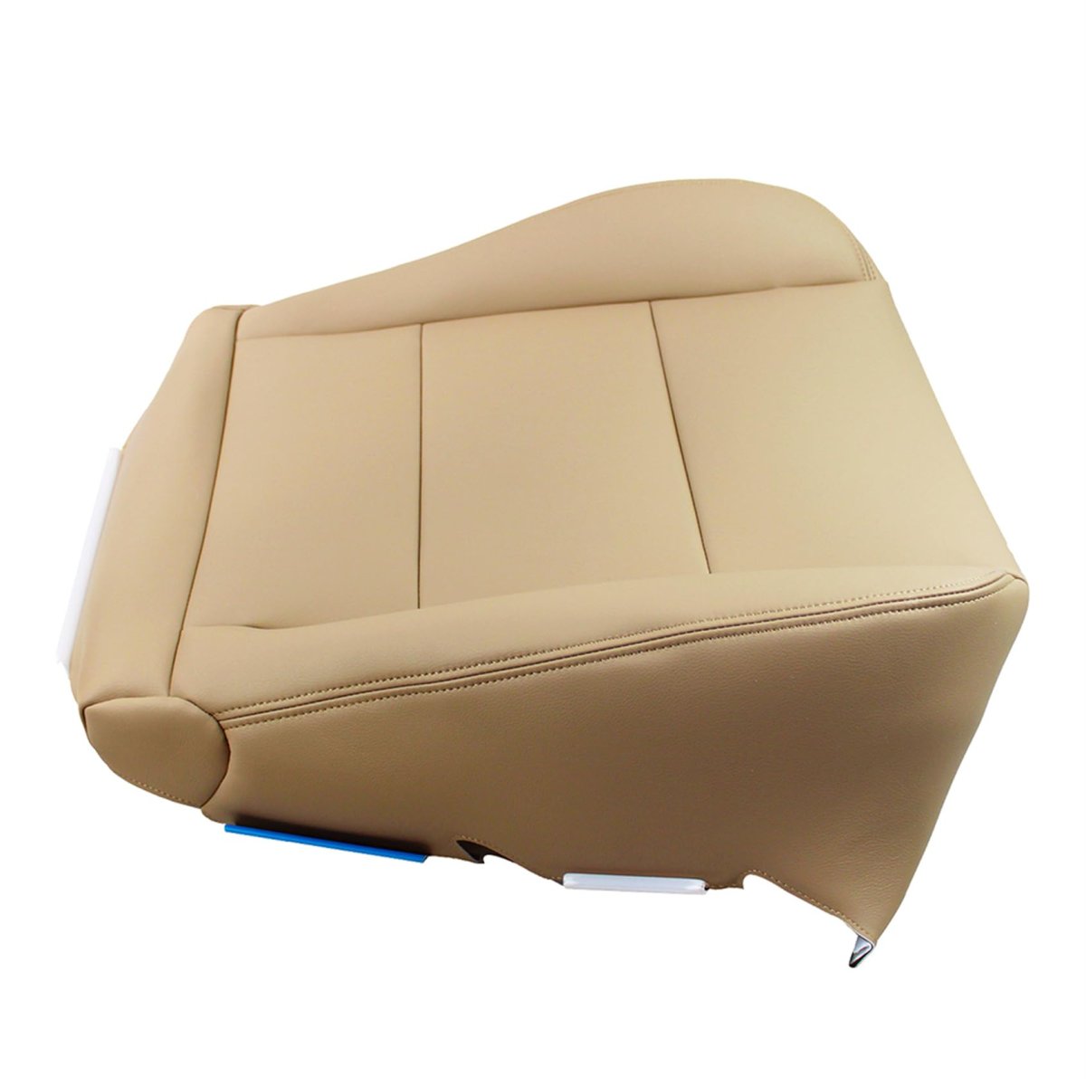 Driver Side Bottom Leather Seat Cover Tan Replacement For 1998 To 2007 Land Cruiser Front Left Vehicle Specific Fitment