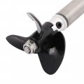 Uxcell Boat Model Accessories 3mm Dia 150mm Length Drive Shaft W 3-vanes Propeller