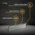 Rv Window Rain Guard And Sun Visor Tinted Smoke Acrylic Fits 20 To 25 In Wide Windows Universal Fit For Flat Sided Rvs Model
