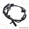 A-premium Abs Wheel Speed Sensor Compatible With Kia Models Forte5 2014-2018 L4 1 6l L4 2 0l Rear Right Passenger Side Replace