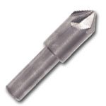 3 8x1 4 Shank X 82 Degree 6 Flute High Speed Steel Chatterless Countersink