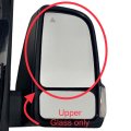 Spieg Passenger Side Mirror Upper Glass Replacement For Dodge Freightliner Mercedes Sprinter Van 2019-2022 Heated W Blind Spot