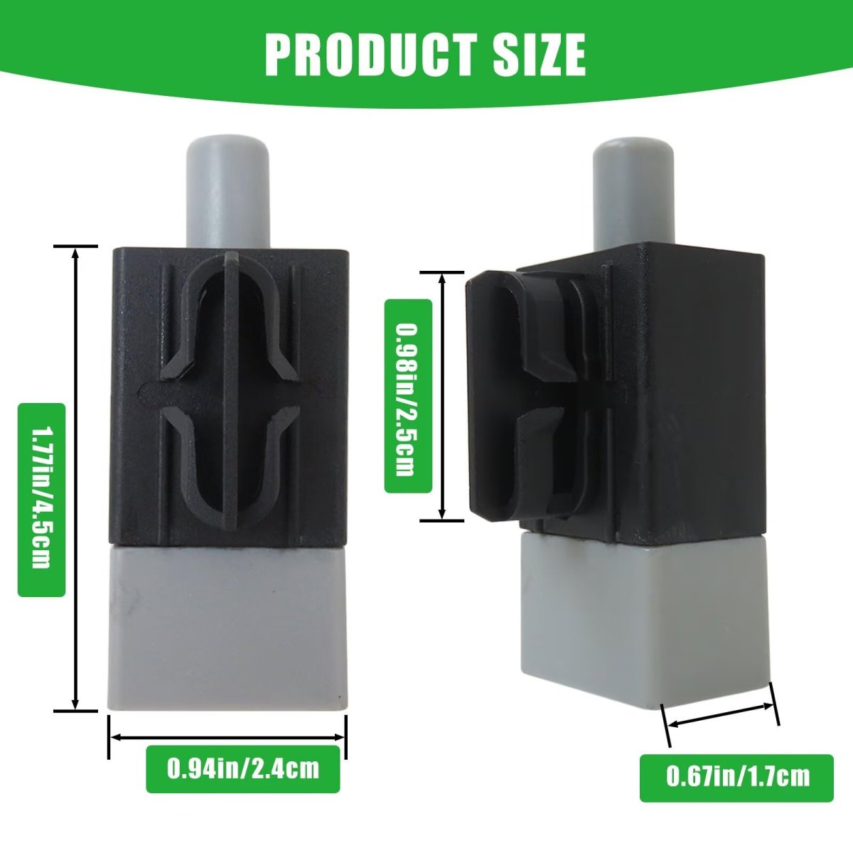 Gy20094 430-550 Safety Plunger Interlock Switch For John Deere Ayp And Toro Lawn Tractors Mowers 4 Terminals Normally Open