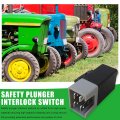 Gy20094 430-550 Safety Plunger Interlock Switch For John Deere Ayp And Toro Lawn Tractors Mowers 4 Terminals Normally Open