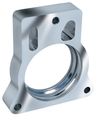 2566 Swirl Torq Intake Manifold Spacer For Gm 99-00 Machined Finish Performance Part Improved Air Flow And Fuel Economy 