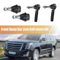 X Autohaux 4pcs Front Lower Ball Joint Outer Tie Rod End Link Kit No K6541 Es800223 For Cadillac Escalade Esv Ext Chevy
