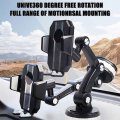 Hiyitks Car Phone Holder Mount Suction Cup Cell Stand Universal Dashboard Windshield Window One-button Pop-up Strong Green