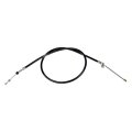 Parking Brake Cable For Geo Prizm 1993 1994 1995 1996 1997 Black Rubber Jacket With Conduit 50 59 In Length Replaces 94852994 
