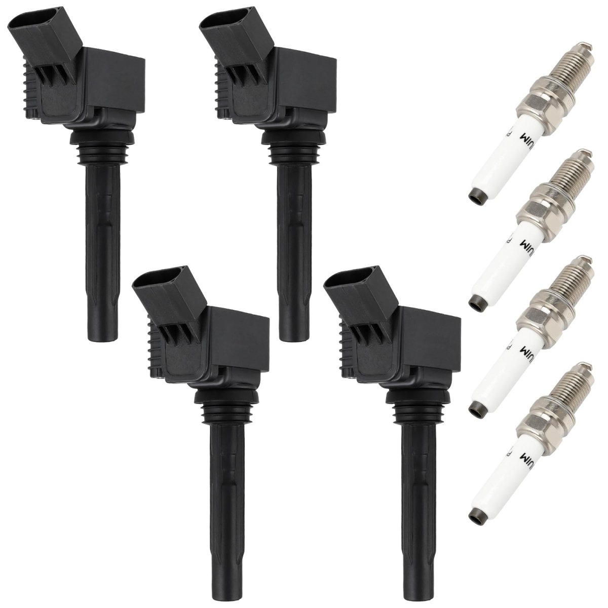 Ignition Coils And Iridium Spark Plugs For Volkswagen Jetta 1 4l L4 Golf Audi A3 Sportback E-tron Replaces Uf718 04c905110l