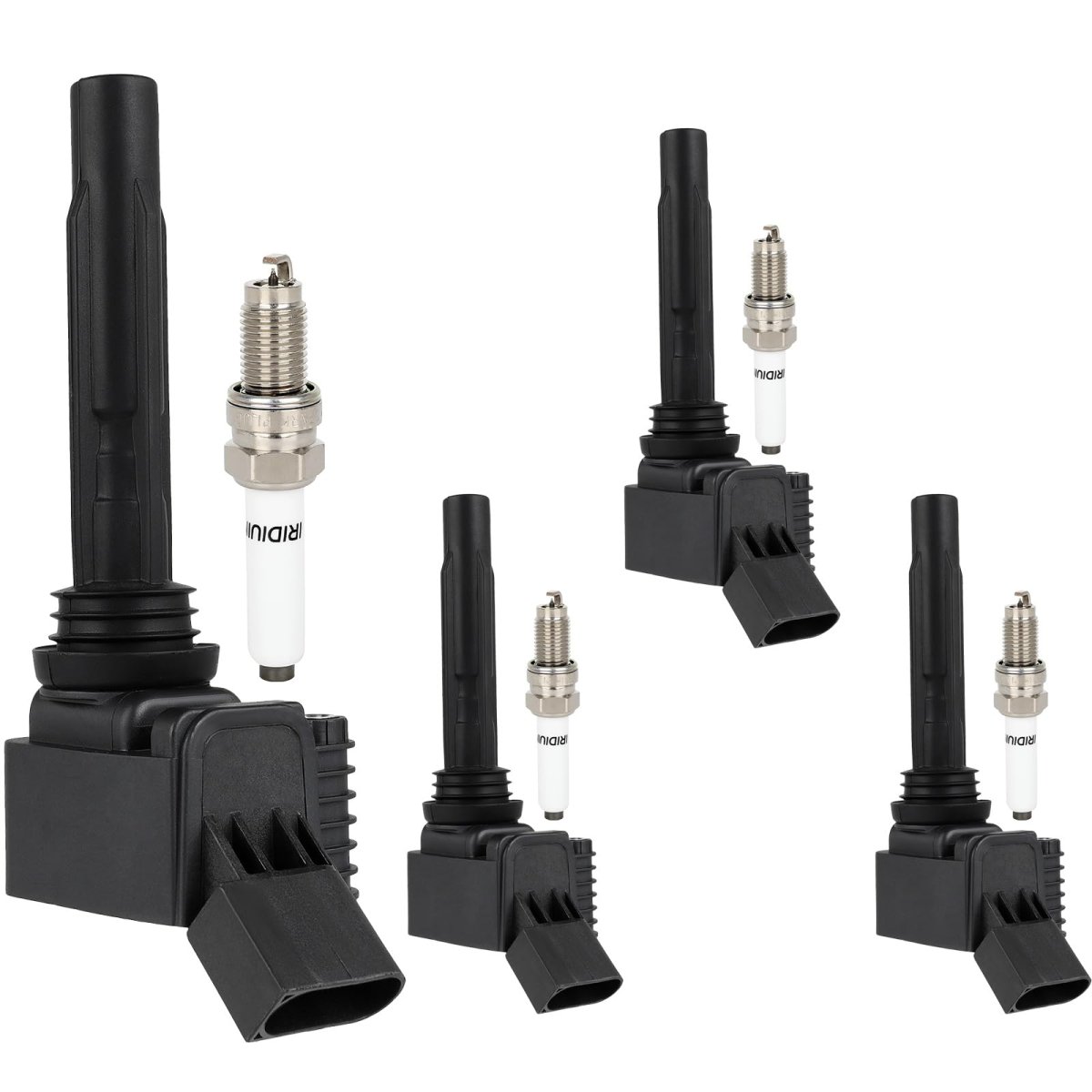 Ignition Coils And Iridium Spark Plugs For Volkswagen Jetta 1 4l L4 Golf Audi A3 Sportback E-tron Replaces Uf718 04c905110l