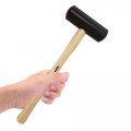 Waymil 1-1 8a 28 Mm Non-marring Nylon Hammer With Wooden Handle Jewelry Making Metal Forming Tool 