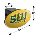 Southeastern Louisiana University Secondary Logo Oval Tow Hitch Cover Trailer Plug Insert 2
