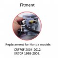 Carburetor Carb Replacement For Honda Crf70f 2004-2012 Xr70r 1998-2003 With Air Filter Intake Throttle Cable