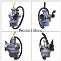 Carburetor Carb Replacement For Honda Crf70f 2004-2012 Xr70r 1998-2003 With Air Filter Intake Throttle Cable