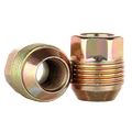 24pcs Chrome Lug Nuts Spline For 7 8 Socket Key Drive Open End 14x1 5 Thread Fits Chevy For Gmc Cadillac 1988-2014 