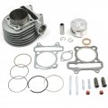 Glixal Atmt1-017 Gy6 150cc 57 4mm Cylinder Kit With Piston 4 Stroke 152qmi 157qmj Taotao Jonway Znen Roketa Atv Moped Go-kart 