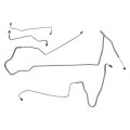 Stainless Steel Front Brake Line Kit For 1998 2002 Chevrolet Camaro With Abs And Traction Control Four Wheel Disc 4 Piece 