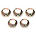 Spindle Nut Retainers For Dodge Shadow 1990 1991 1992 1993 1994 5 Pieces Alloy Steel 32mm Hex M22 1 Thread Replacement 