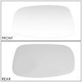 Auto Dynasty Side View Mirror Glass Replacement With Doubled Tape For Mazda B2300 B3000 B4000 1994-1997 Driver Left Side