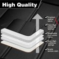 Universal Car Seat Covers Full Set For 5 Seats Waterproof Pu Leather Front And Rear Cushion Protectors Black Brown Honda Ford