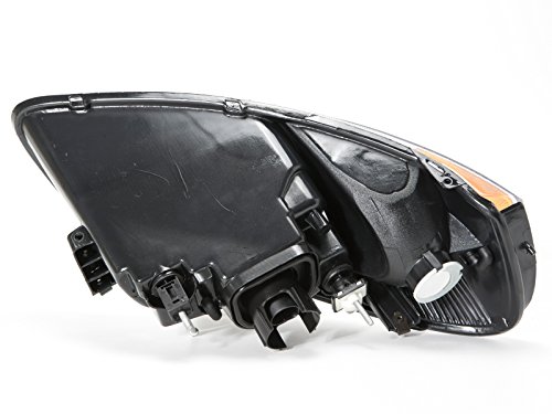 Headlightsdepot Chrome Housing Halogen Headlight For Chrysler Dodge Sebring Stratus 4-door Sedan Convertible Includes Right