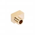 Uxcell Brass Pipe Fitting 90 Degree Barstock Street Elbow M10 Male X M8 Female 2pcs