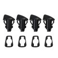Windshield Washer Nozzles Replacement 5182327aa Compatible For Chrysler 300 C Lujo Sedan 4-door 5 7l 345cu In V8 Gas Ohv 