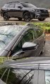 Premium Luxury Smoke Tinted Window Visor Rain Guard W Clips Chrome Trim Compatible For 2020-2022 Subaru Outback All Models